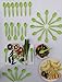 100% Compostable Forks, Spoons and Knives Biodegradable Cutlery Combo Set- 400 Large Ecofriendly Silverware Utensils with Tray