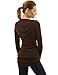 PattyBoutik Women's Hooded Pullover Cable Knit Sweater Tunic