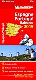 CARTE NATIONALE 734 ESPAGNE PORTUGAL 2019 (CARTES (10250)) (French Edition) by 