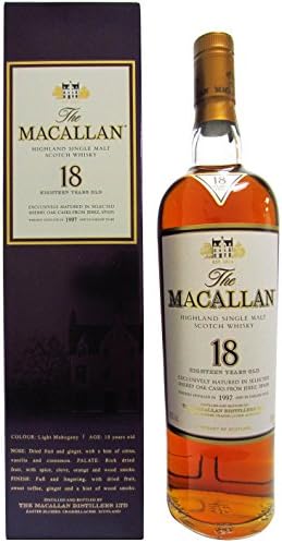 Macallan - Light Mahogany Sherry Oak 2015-1997 18 year old Whisky