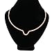 New Shiny Copper Notched Choker Collar Necklace Wire (CO14)