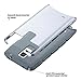 ULAK Note 4 Case, Galaxy Note 4 Case, Knox Armor Slim Dual Layer Protection Hard Back Cover Shock Absorbent TPU Bumper Case for Samsung Galaxy Note 4 (5.7 inch) Silver+Gray