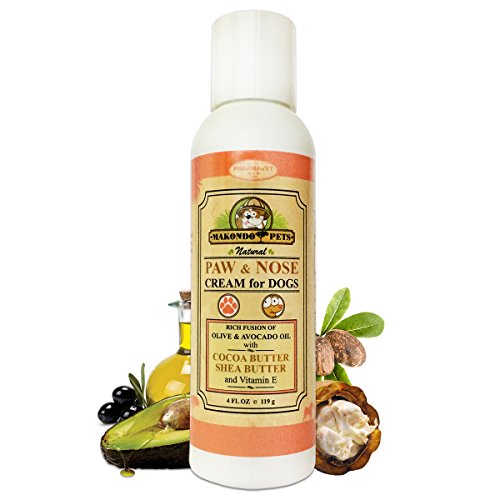 Pet Cream - Anti Itch Moisturizing Nose & Paw Cream For Dogs - Works Against Rashes, Dry Nose/Paws - Accelerates Healing Process For Paw & Nose Skin - Natural Odor Dog Cream By Makondo Pets