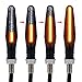 Led Motorcycle Turn Signals Indicator Amber Light Compatible with all Motorcycles Harley Prince Large-Displacement Motorbikes Off-Road Vehicles Suzuki Haojue Honda Yamaha Modified