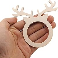 20 Pcs Juegos De Servilleteros De Madera Anillo De Servilleta De