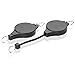 YBLNTEK 2 Plant Pulley Retractable Hanger Hanging Planters Flower Basket Hook Hanging Garden Baskets Pots and Birds Feeder Pull Down Plant Hanger with 2 Large Screw Hooks Ceiling Hooks