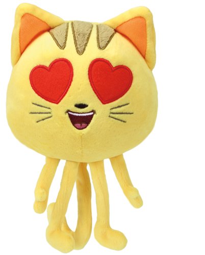Ty Beanie Babie Cat Heart Eye Emoji Movie