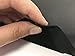 Black Leather Fabric for Crafts: 3 Sheepskin Sheets of Black Suede and Black Lambskin Leather Hides 5x5IN/ 12x12cm