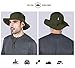 Boonie Safari Sun Hat for Men & Women - UPF 50 Sun Protection - Wide Brim Summer Hat. Waterproof for Fishing, Hiking, Camping, Boating & Outdoor Adventures. Moisture Wicking Nylon Keeps You Cool