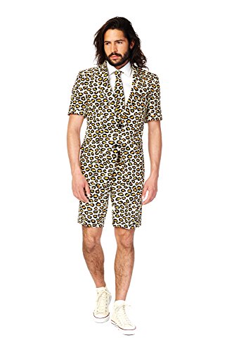 Mens "Crazy Designs - Summer" Party Suit and Tie by OppoSuits