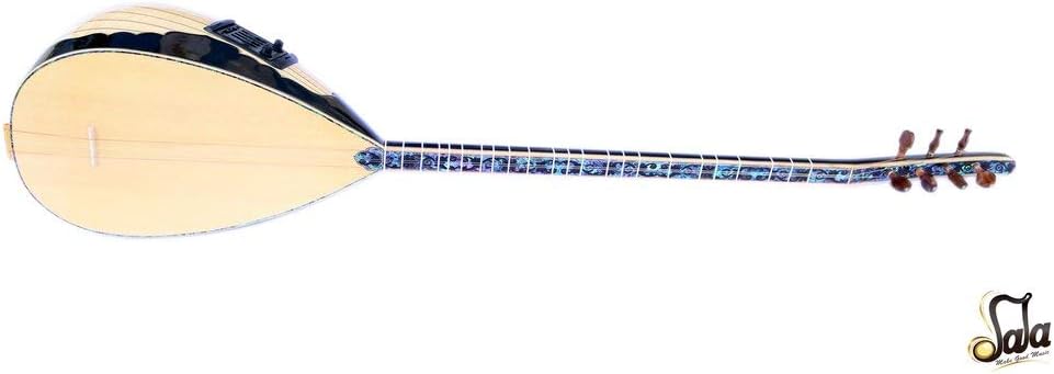 Concert Quality Long Neck Maple Baglama Saz With Equalizer SSL-503EQ
