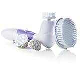 Vitagoods Perfect Skin Plus Face & Body Cleansing Brush, Purple