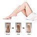3-IN-1 Electronic Epilator Callus Remover Shaver Multi-function for Leg Body and Foot Skin Beauty Care for Silky Smooth Touching Feeling with 2 Speed Setting