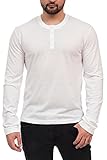 MTL-65602 Solid LS Henley -WHT/M