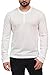 MTL-65602 Solid LS Henley -WHT/M