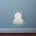 GE Directional Plug In Night Light, Home Decor, Apartment Essentials, LED Lights for Bedroom, Ambient Lighting, Dusk to Dawn Sensor, Nightlight, Bathroom, Dorm Room, 2 Pack 10202
