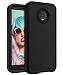 Miubox Case for Motorola Moto G6,Heavy Duty Shockproof Hard Plastic and TPU Bumper Protection Cover Case for Women Girls Men for Motorola Moto G6,Black