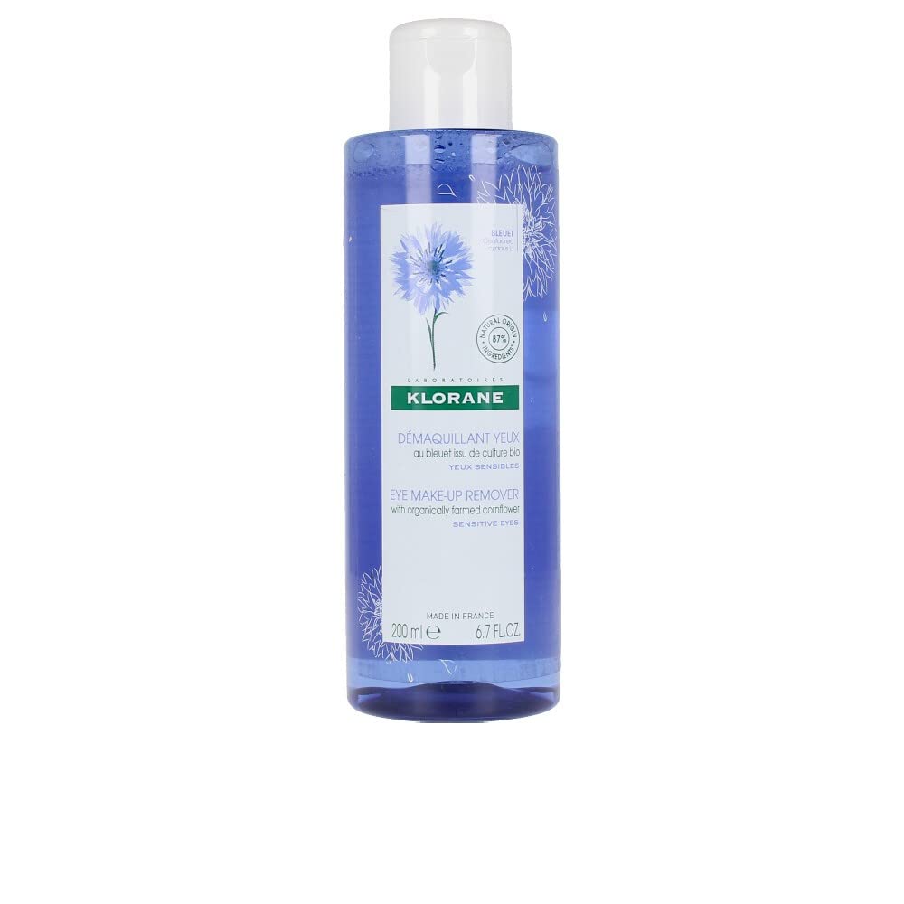 Eye Make-Up Remover with Organically Farmed Cornflower 200 M