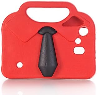 Samsung Galaxy Tab 3 / 3 Lite Kids Cases 7 Inch Kids Proof Shockproof Protective Stand Case Durable Light Weight EVA Foam Carry Handle Kickstand Case for Tab 3 /3 Lite Table 7.0 In by RICKI (Red)