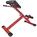 Titan Abs Back Hyper Extension Exercise Bench Roman Chair X Strength Training & Abdominal Toning