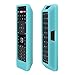 SIKAI Remote Case for Vizio XRT500 Smart TV Remote [Eco-Friendly] Case for VIZIO Smart LCD LED TV Remote Control [Shock Proof] Silicone Cover for Vizio XRT500 Remote with Lanyard (Luminous Blue)