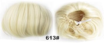 A H High Quality Brides Hair Bun Updo Synthetic Hairpiece