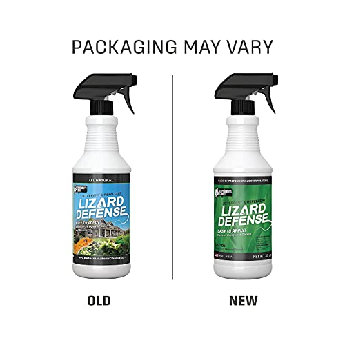 Exterminators Choice Lizard Defense Spray 32 Ounce and 5 Glue Traps