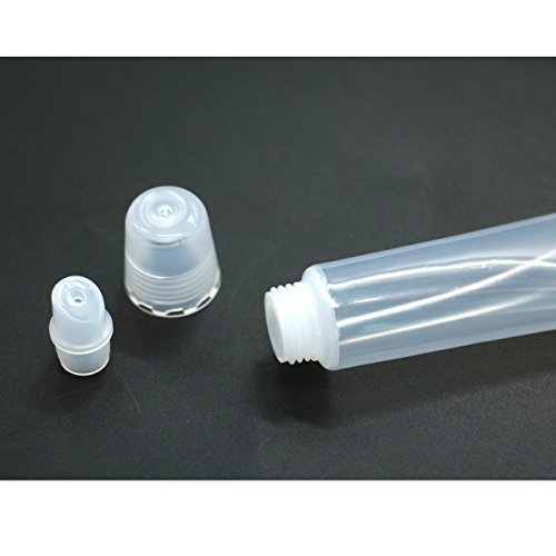 HUELE 15ml Empty Tubes Lip Gloss Balm Cosmetic Mini Containers ,20Pcs