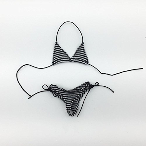 SunniMix 1:6 Bikini Set Kit Suit Bra&Briefs for 12inch Body Action Figure Accessories