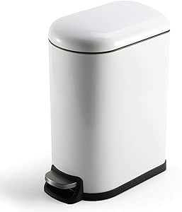 Bote de basura moderno simple espacio en forma de U bote de basura con