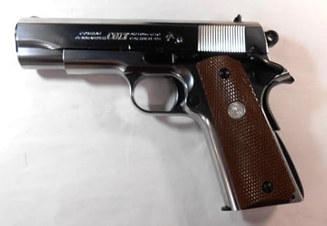 Amazon マルシン モデルガン完成品 コルト コンバットコマンダー シルバーabs モデルガン 通販