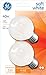 GE 043168311106 Soft White 31110 40-Watt, 330-Lumen G16.5 Light Bulb with Medium Base, 2-Pack, 2 Count (Pack of 1)