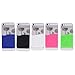 YUYIKES Back 3M Adhesive Sticker SIM/ID/Credit Card Pocket Pouch Sleeve Holder For All iPhone, Samsung Galaxy S Android Smart Phones (White)