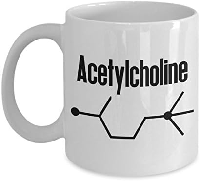 Acetylcholine Mug 11oz - ACh Neurotransmitter Coffee Mug - Neurons Cup