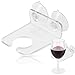 for Her Wife Girlfriend Wine Glass Bath Holder Caddy Bathtub Products Shower Accessories Gifts Ideas for Women Wife Mother Mom Employee Cup Holder Bathroom Cupholder Romantic
