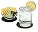 LILLC Set of 9 Silicone Drink Coasters with Holder for Coffee Table, Dining Table Decor - Non-Slip, Leakproof, Heat Resistant, BPA Free, Dishwasher Safe, 4