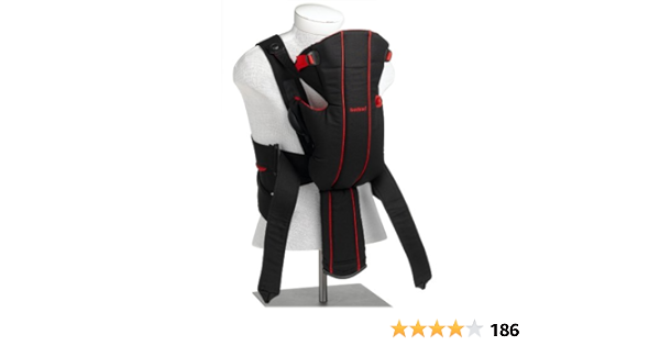Amazon Com Babybjorn Baby Carrier Active Black Red Discontinued By Manufacturer Child Carrier Front Packs Baby