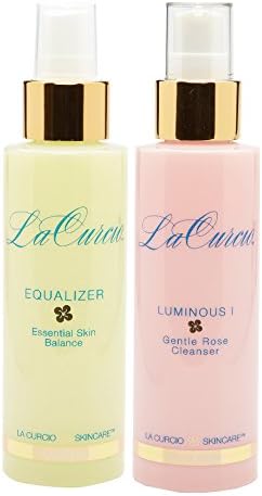 La Curcio Luminous Cleansing Duo - Equalizer Essential Skin Balance and Luminous Gentle Rose Cleanser