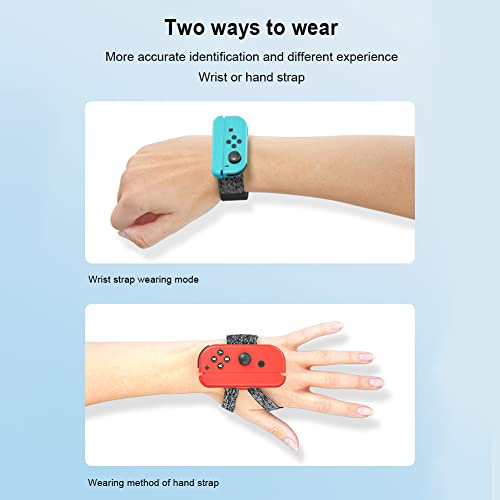 2pcs Soft Breathable Wrist Bands for Joy Con Wrist Strap