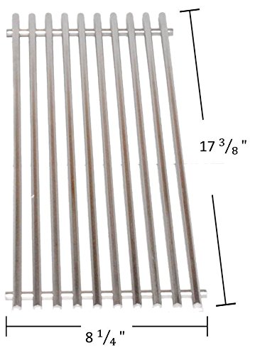 Weber 41230 stainless steel half Cooking grate used with the smoker on SOME Summit Platinum Series Grills