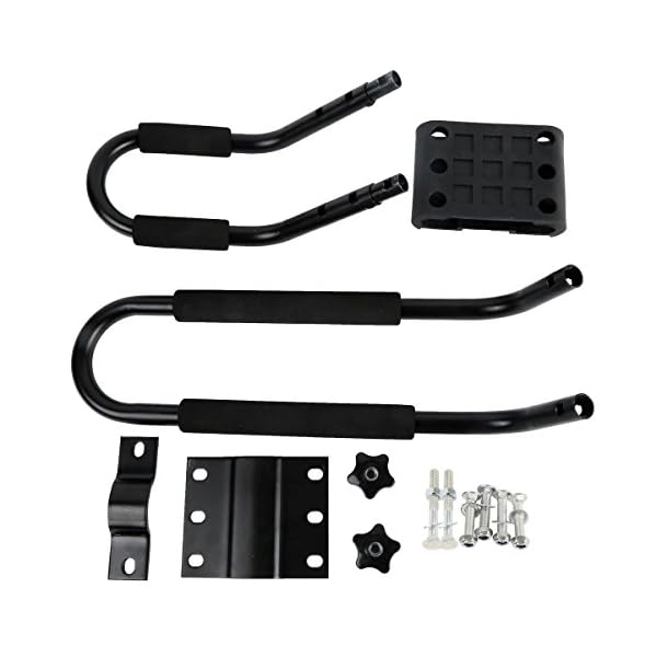Tengchang-Universal-Roof-J-Bar-Rack-Kayak-Boat-Canoe-Car-SUV-Top-Mount-Carrier