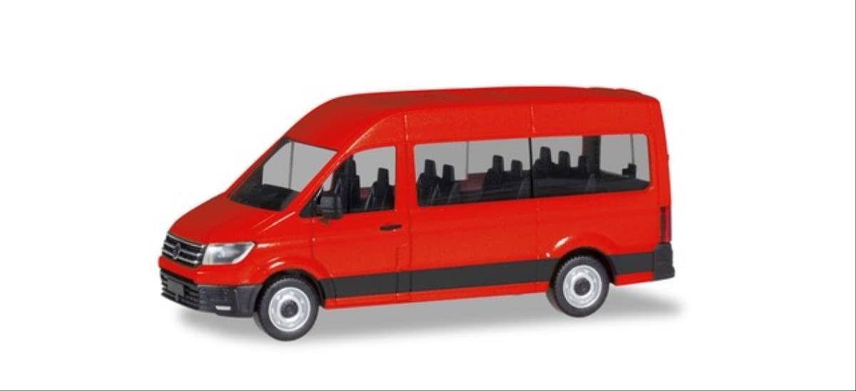 Herpa 094252 VW Crafter Bus HD Red