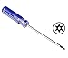 T8 Torx Screwdriver - Good for DIY, Controllers & Electronics - Non-Slip Handle, Strong Metal Torx T8 Screwdriver 5.11
