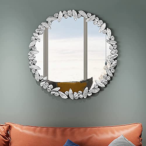 KOHROS Large Antique Wall Mirror Ornate Glass Framed Decor