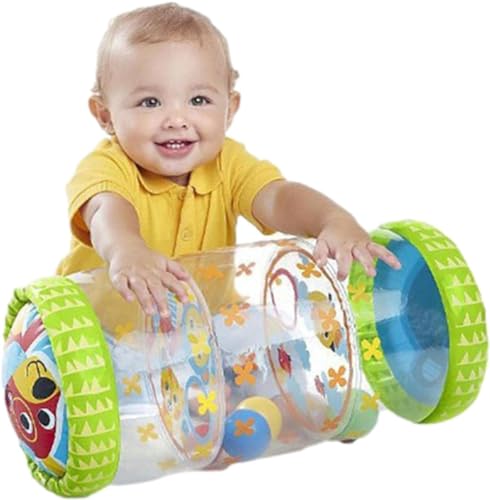 Jouet gonflable à roulettes pour bébé,jouets rampants pour bébés,balle rampante et grimpante pour les tout-petits,meilleurs jeux éducatifs,rouleau pour 3-36 mois,cadeaux de Noël et d'anniversaire