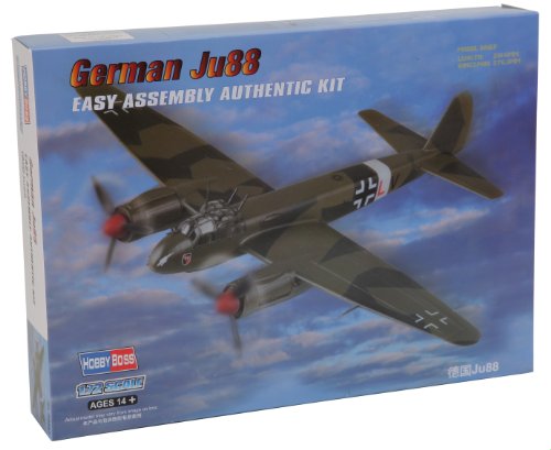 Hobby Boss German JU88 Fighter Easy Assembly Kit