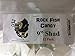 Blue Water Candy - Rock Fish Candy 9-Inch Shad Bodies, 12 Pack (White)