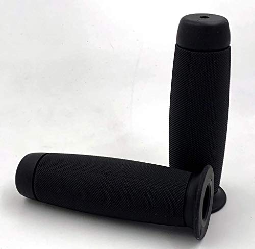 Iguana Custom - OBUS motorfiets rubberen handgrepen (zwart, 7/8" (22mm)) - Image 3