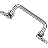 WZDXBQD 304 Stainless Steel Folding Pull Handle, 6.2" Total Length | 90 Degrees Folding, Door Pull, Cabinet Pull Handle, Toolbox Handle