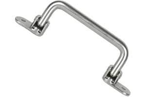WZDXBQD 304 Stainless Steel Folding Pull Handle 90 Degrees Folding Door Pull,Cabinet Pull Handle Toolbox Handle (Total Length